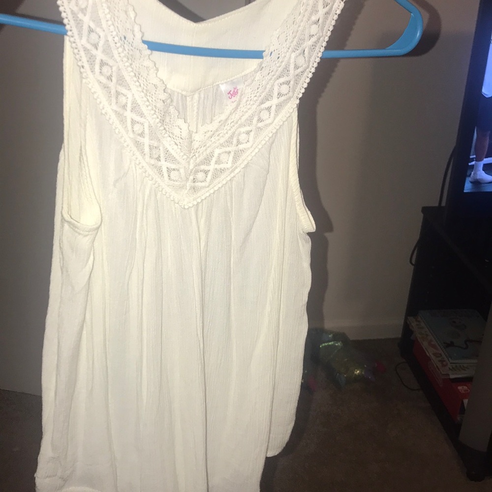 Girls justice size 12 top